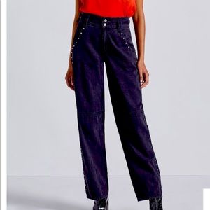 Current Elliot STUDDED DEBBIE Pant NWT
